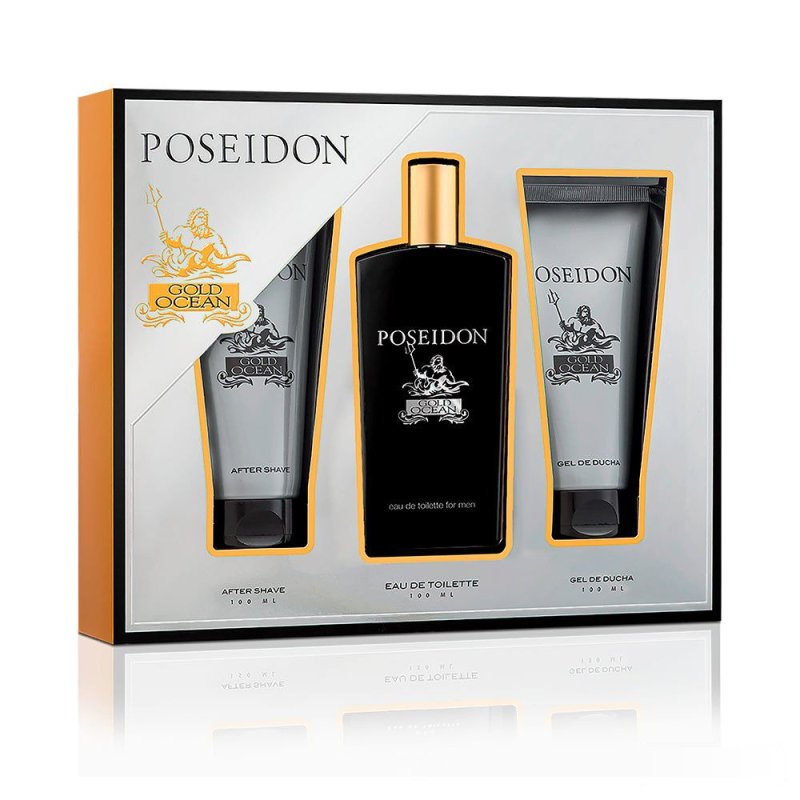 Poseidon Gold Ocean for Men Lote 3 pz
