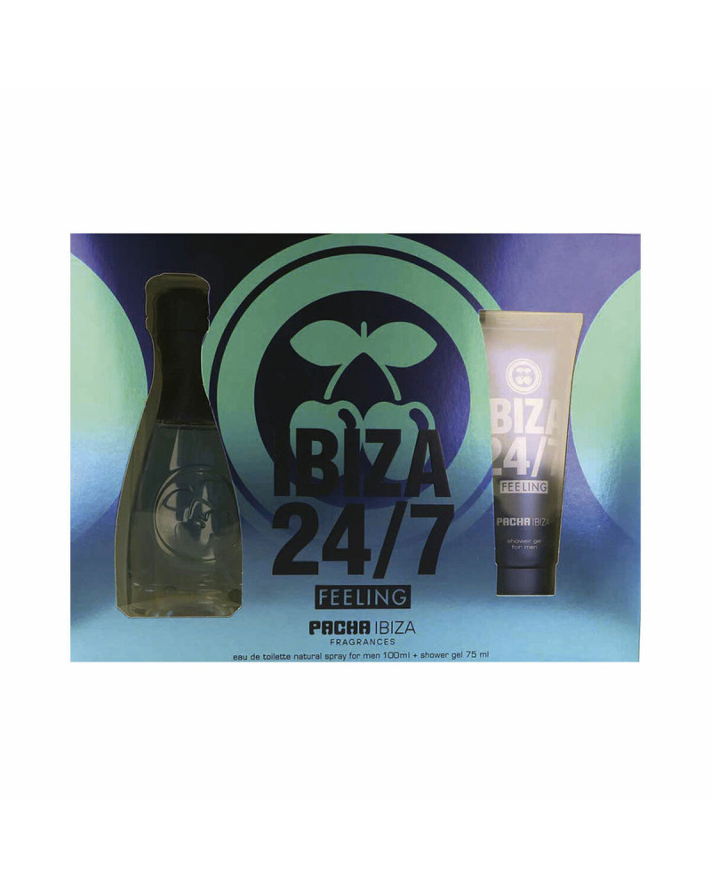 Set de Perfume Hombre Pacha Ibiza 24/7 Feeling 2 Piezas