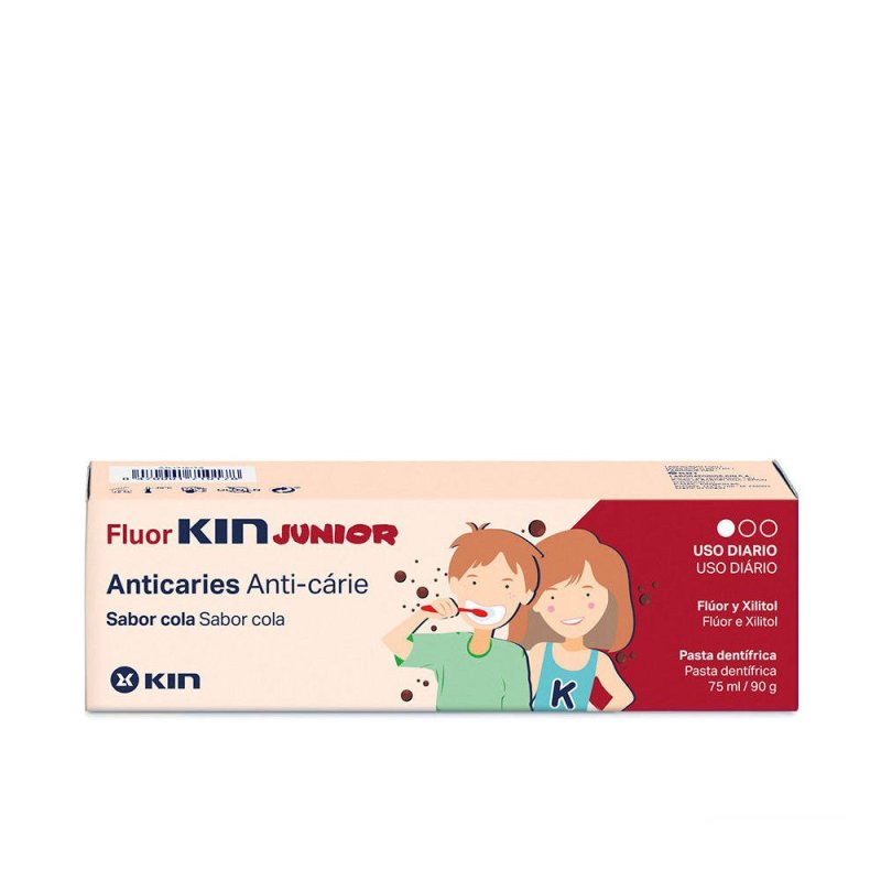 Fluorkin Junior pasta dentífrica cola 75 ml
