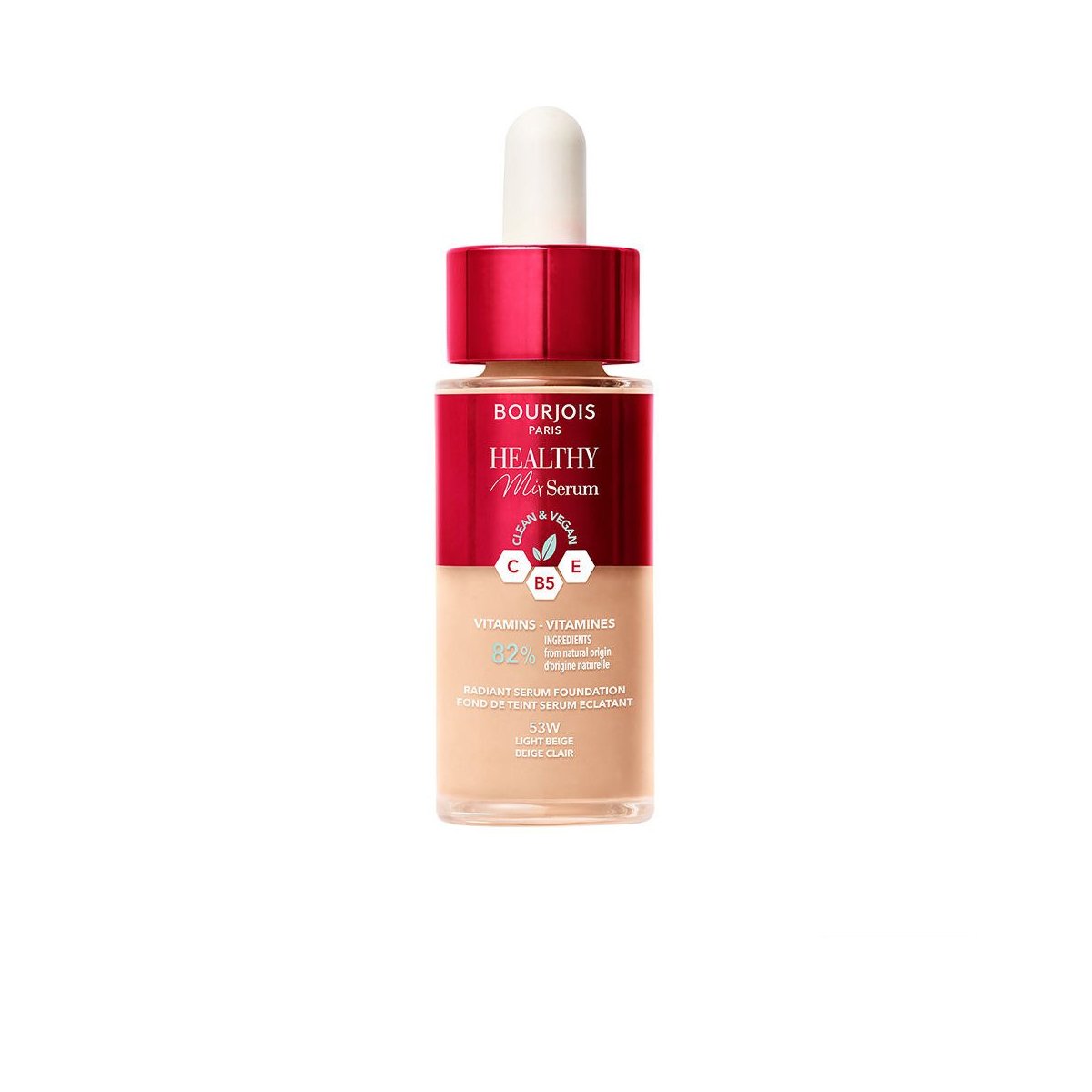 Healthy Mix serum foundation base de maquillaje 53W-light beige 30 ml