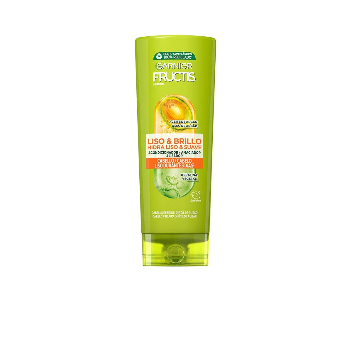 Fructis Liso & Brillo acondicionador 250 ml