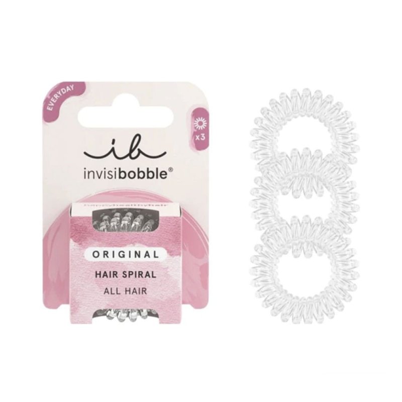Invisibobble crystal clear 3 u