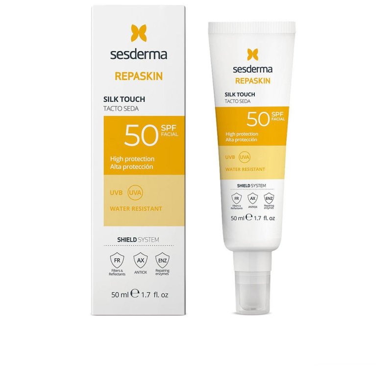 Repaskin Facial Spf50 toque seda 50 ml