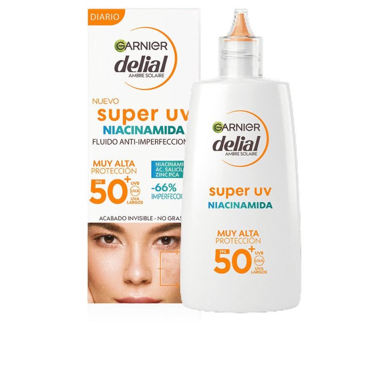 Delial Super Uv niacinamida anti-imperfecciones Spf50+ 40 ml