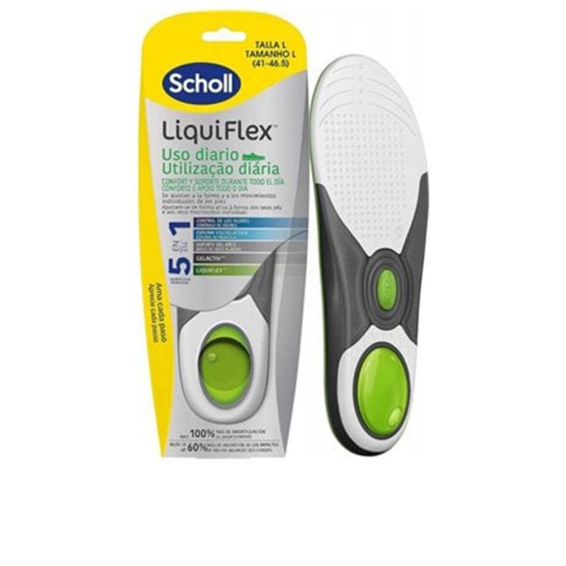 Liquiflex plantillas soporte diario Talla 41-46,5 1 u