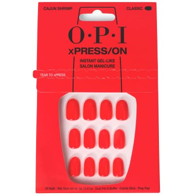 Opi xPRESS/ON Uñas Artificiales Tonos Icónicos Malaga Wine 30 u