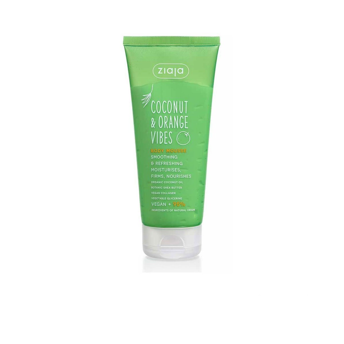Coconut & Orange Vibes mousse corporal suavizante y refrescante 200 ml
