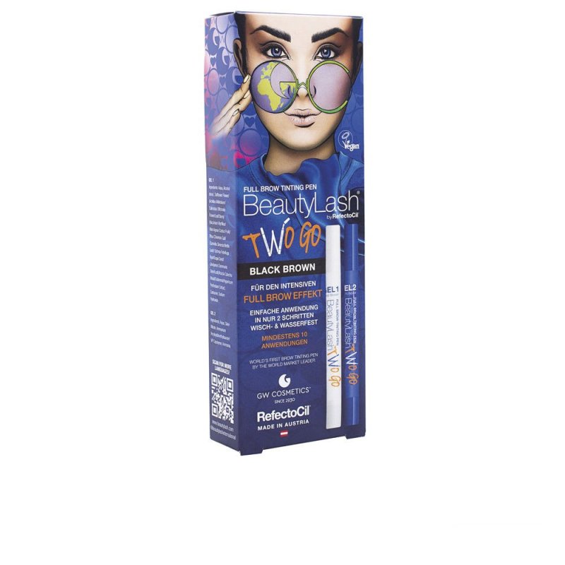 Beauty Lash Two Go tinte para cejas Black brown 2 u