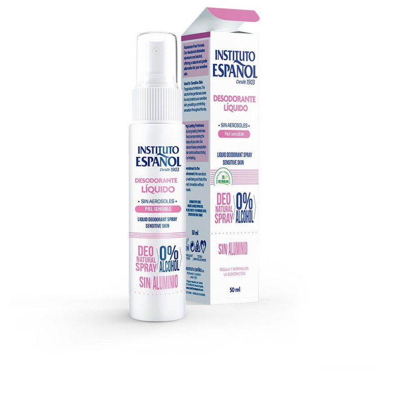 Piel Sensible desodorante líquido spray 50 ml