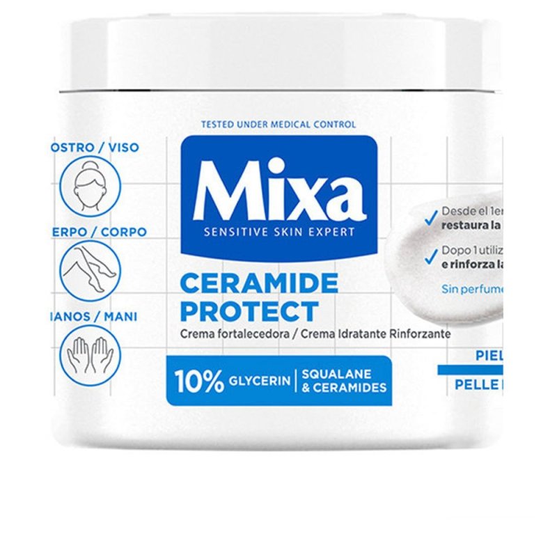 Mixa Ceramide Protect crema fortalecedora piel muy seca 400 ml