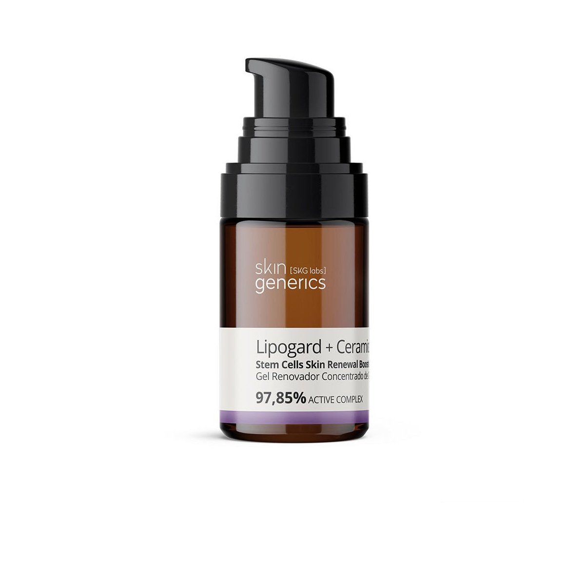 Lipogard + Ceramides gel renovador concentrado de células madre 20 ml