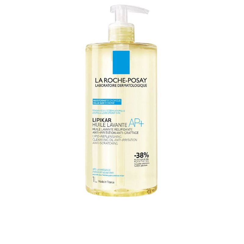 Lipikar aceite lavante Ap+ limpiador corporal antiirritación para pieles atópicas