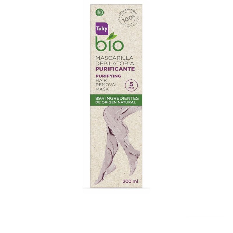 Bio Natural Purificante mascarilla depilatoria 200 ml