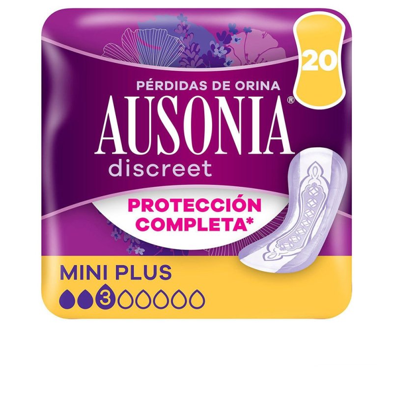Ausonia Discreet compresas incontinencia mini plus 20 u