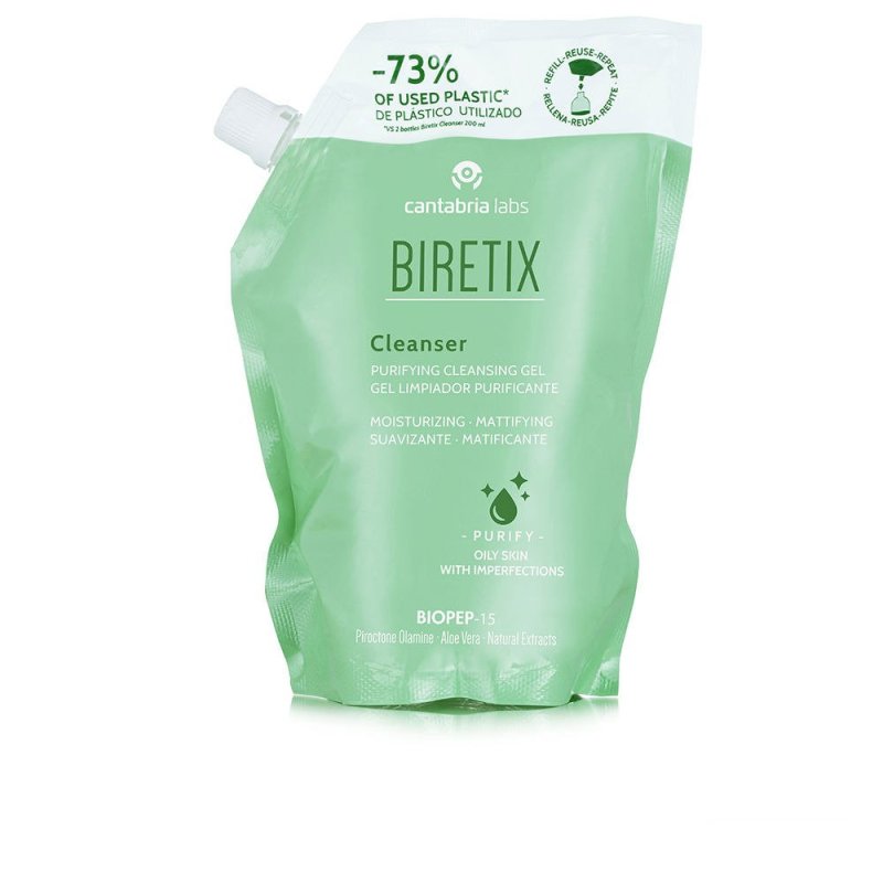 Biretix Cleanser gel limpiador purificante recarga 400 ml