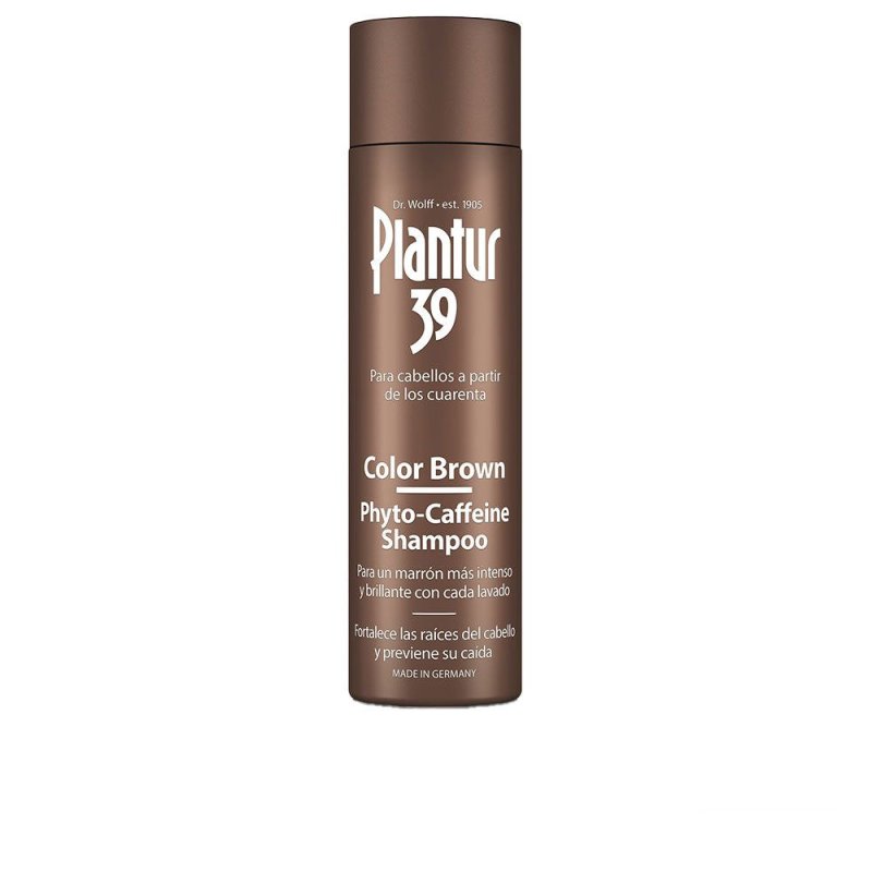 Phyto-Caffeine Color Brown champú anticaída para cabello castaño 250 ml