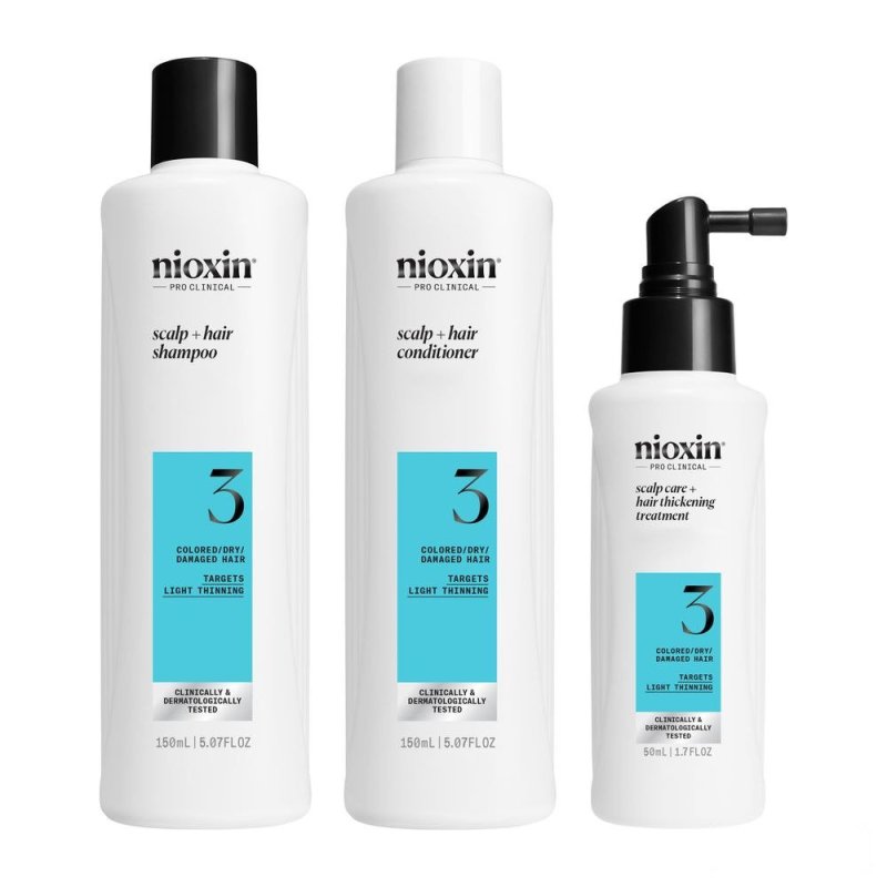 Sistema 3 - Kit - Tratamiento para Cabello Teñido con Debilitamiento Leve 3 u