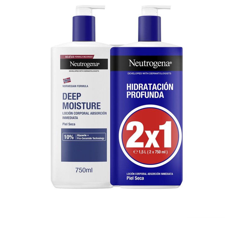 Hidratación Profunda loción piel seca pack 2 x 750 ml