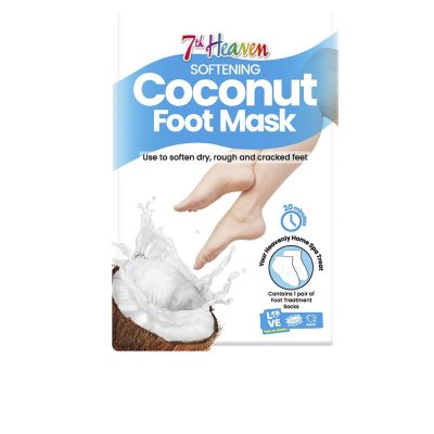 Coconut mascarilla pies 1 u