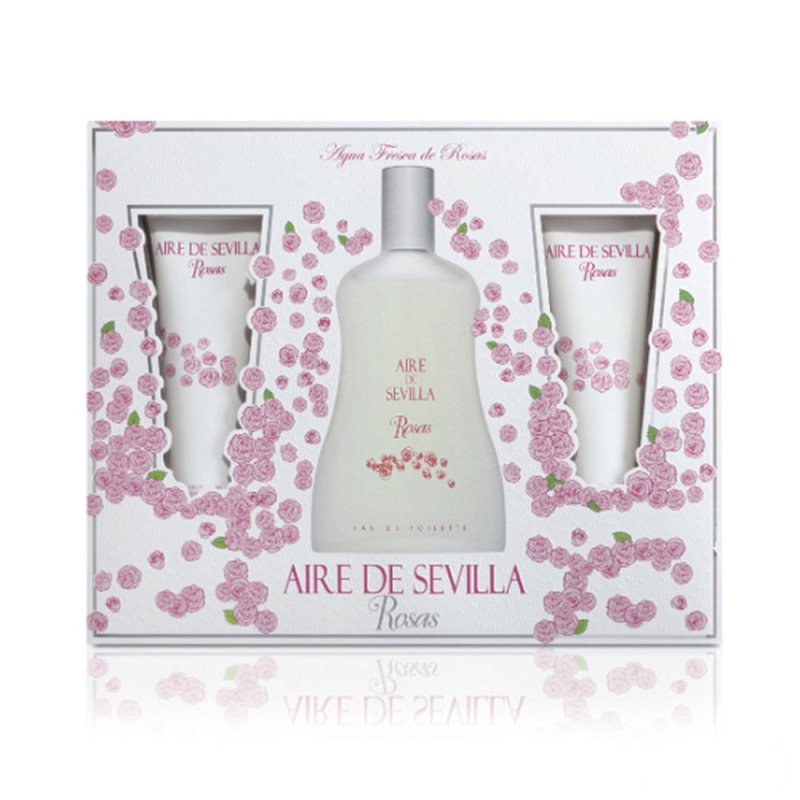 Aire de Sevilla Rosas Estuche 3 pz