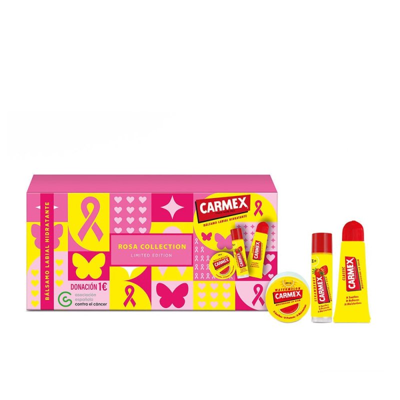 Carmex Bálsamos Labiales Set x 3 pz