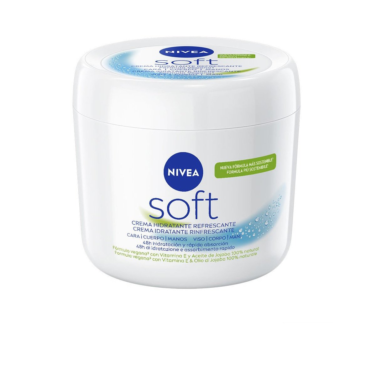 Soft crema hidratante refrescante 500 ml