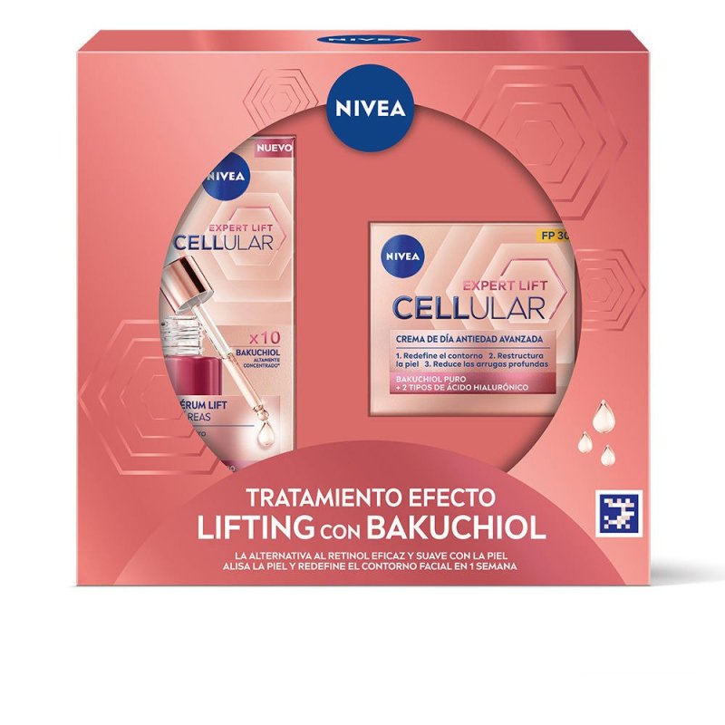 Tratamiento Efecto Lifting Crema Día + Serum Estuche 2 pz