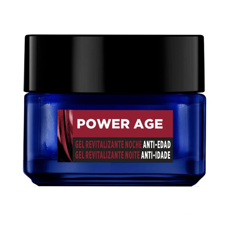 Men Expert Power Age gel revitalizante noche anti-edad 50 ml
