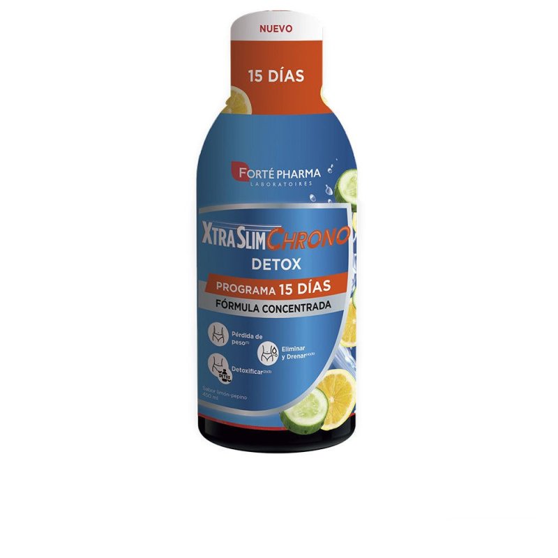 Xtraslim Chrono Detox Limón-Pepino 450 ml