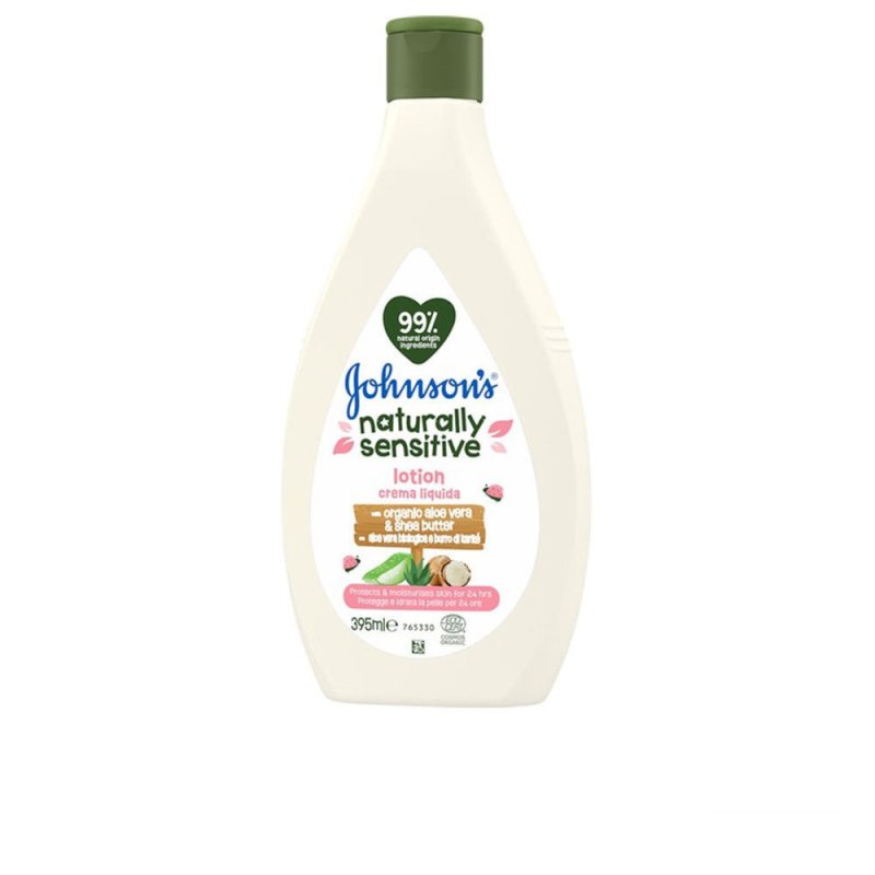 Baby Bio Naturally Sensitive loción corporal aloe vera 395 ml