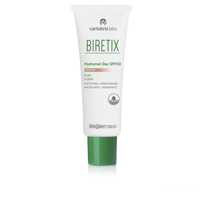 Biretix Hydramat Day fluido con color Spf30 50 ml