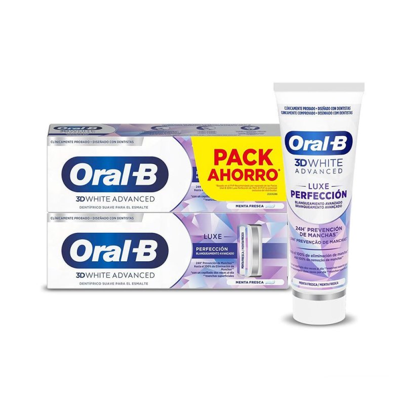 3D White Luxe Perfeccion pasta dentífrica 2 x 75 ml