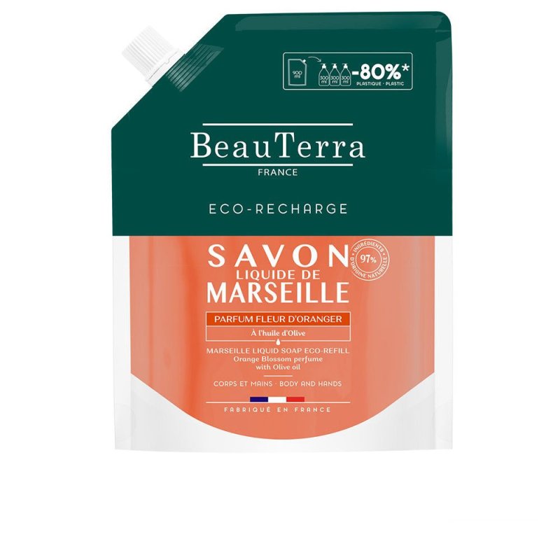 Marseille jabón flor de naranjo recarga 900 ml