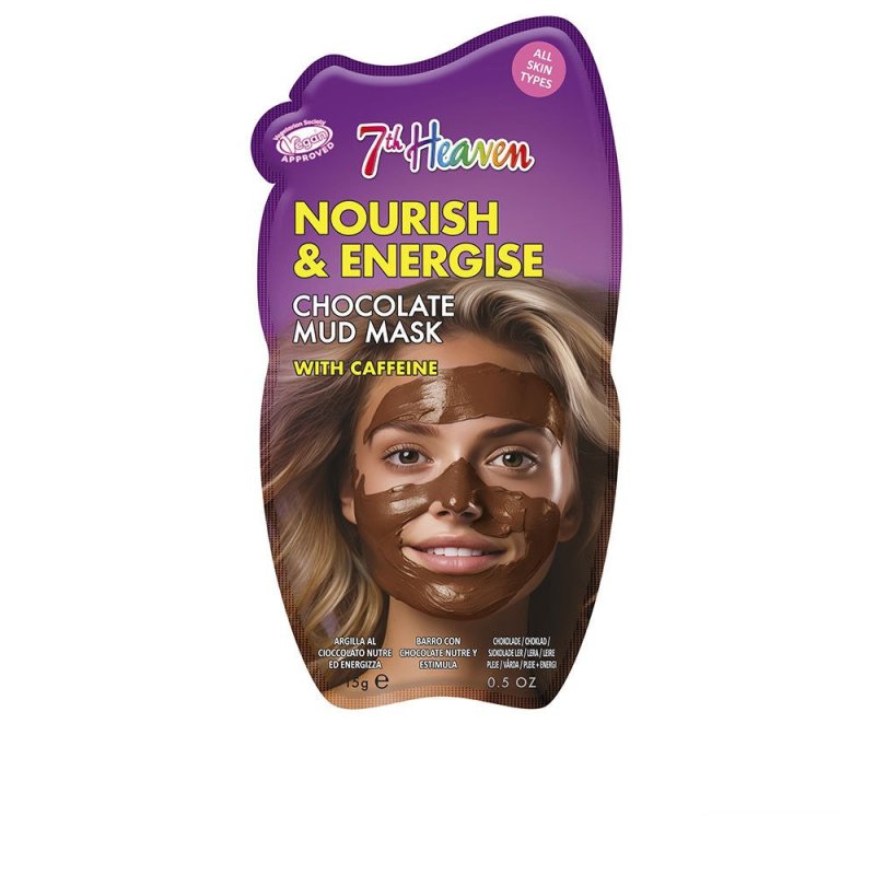 Nourish & Energise mascarilla barro de chocolate con cafeína 15 gr