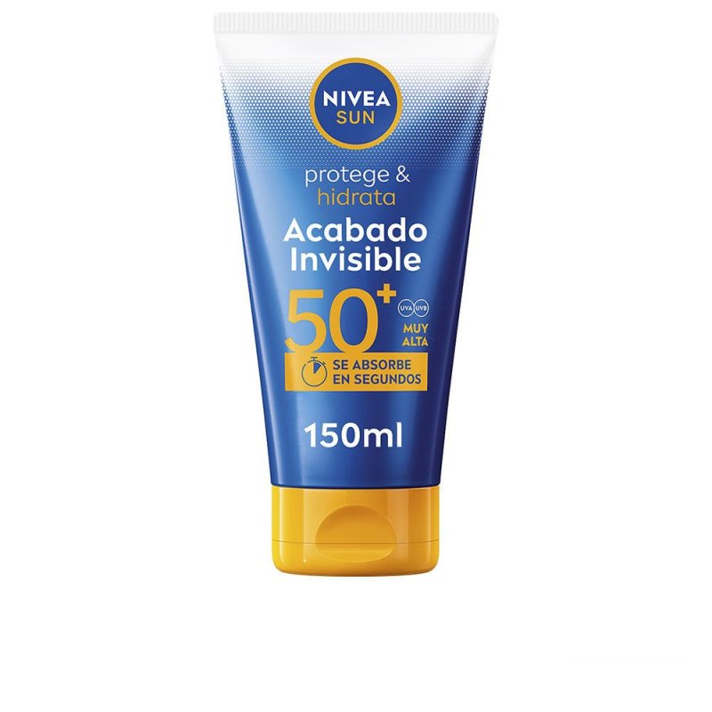 Sun Protege & Hidrata loción solar acabado invisible Spf50+ 150 ml