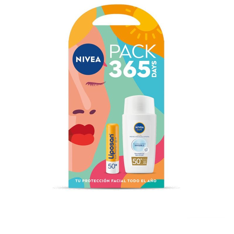 Sun Fluido Invisible Diario Spf50 + Liposan Spf50 Pack 2 pz