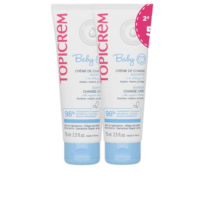 Baby Crema Cambio Pañal Acción Barrera Pack 2 x 75 ml