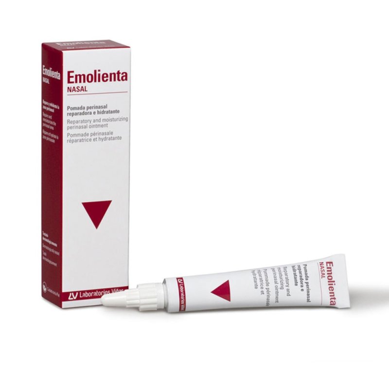 Emolienta Nasal pomada perinasal reparadora e hidratante 10 ml