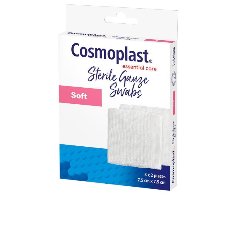 Cosmoplast gasas esterilizada 7,5 x 7,5 cm