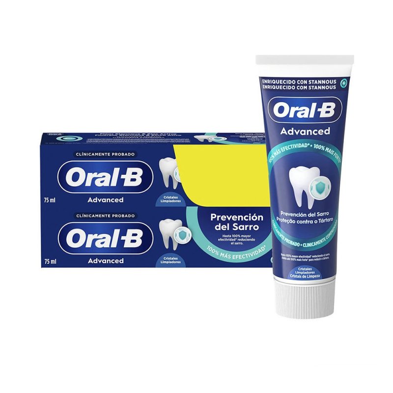 Prevencion Sarro pasta dentífrica 2 x 75 ml