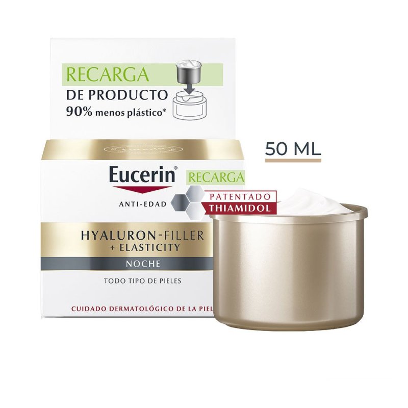 Hyaluron Filler + elasticity noche recarga 50 ml