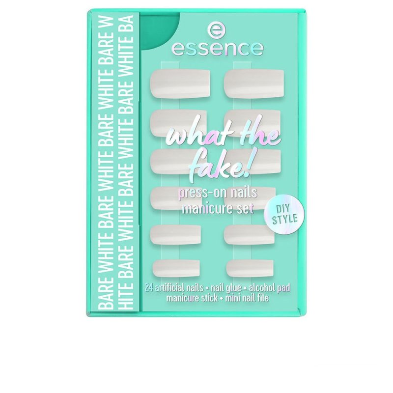 What the Fake! Uñas Postizas Estuche 04-Bare White 6 pz