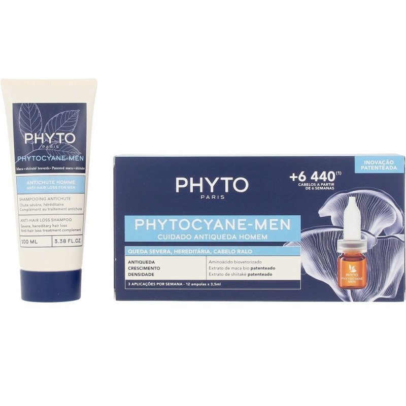 Phytocyane Men Anticaída + Champú Estuche 2 pz