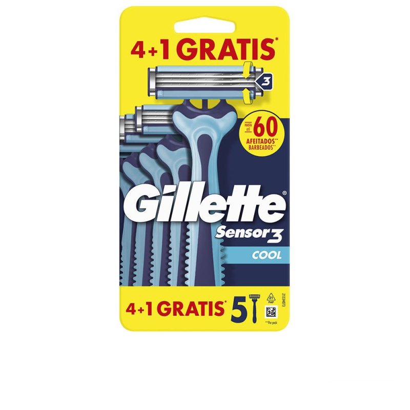 Sensor3 Cool cuchilla afeitar desechables 4 u