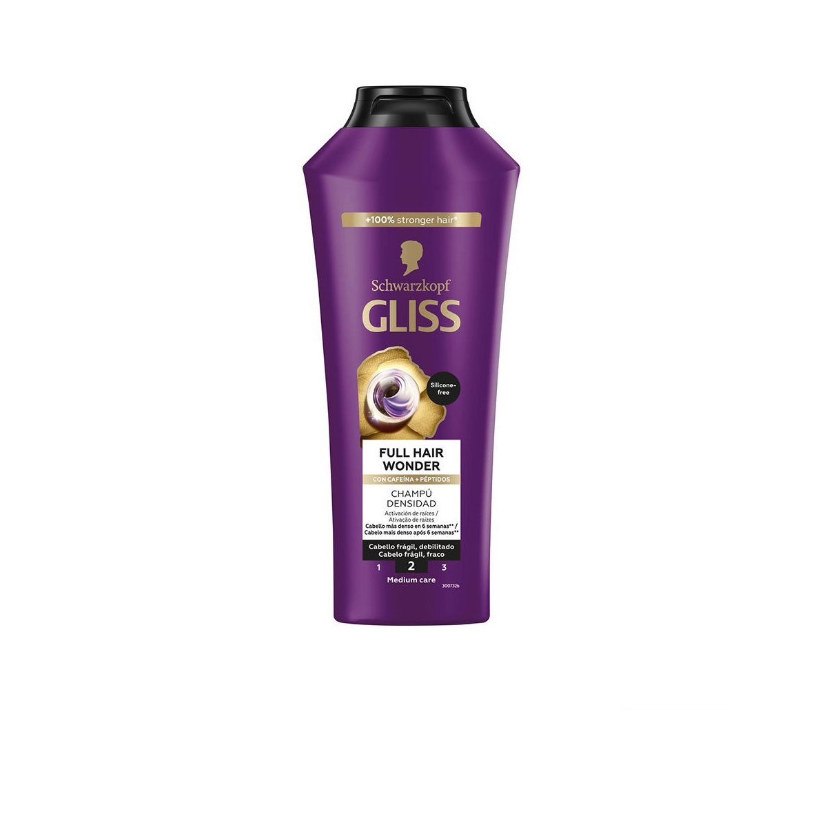 Gliss Full Hair Wonder champú densidad 400 ml