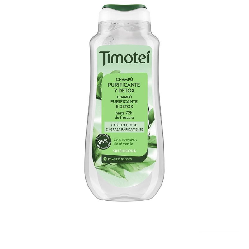 Timotei champú hidratante y revitalizante con leche de coco y aloe vera 600 ml