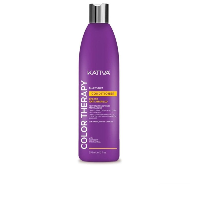 Color Therapy Blue Violet Anti Efecto Amarillo acondicionador 355 ml