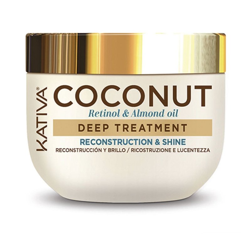 Kativa Coco tratamiento intensivo reconstructor y brillo 300 ml