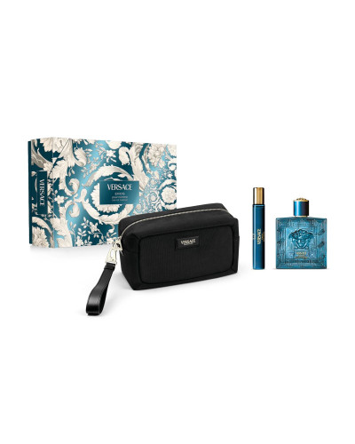 Set de Perfume Hombre Versace EROS 3 Piezas