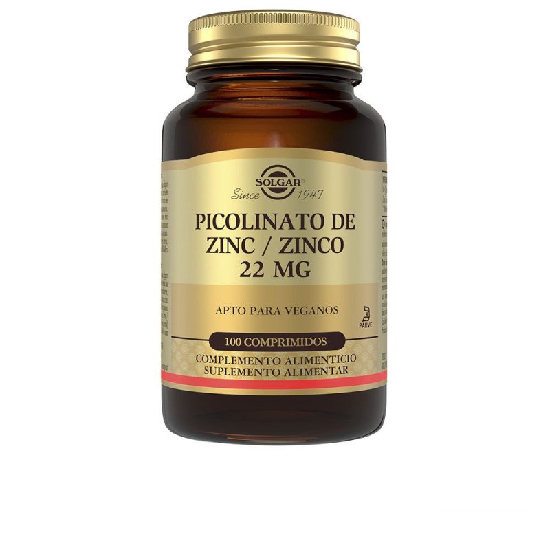 Picolinato Zinc 22mg. comprimidos 100 u